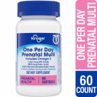 Kroger® One Per Day Prenatal Multi with Omega-3 Softgels