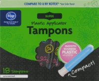 Kroger® Unscented Super Tampons Perspective: Main