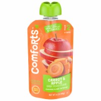 Comforts™ Carrot & Apple Stage 2 Baby Food Puree Pouch