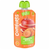 Comforts™ Carrot & Apple Stage 2 Baby Food Puree Pouch