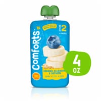 Comforts™ Banana Blueberry & Oatmeal Stage 2 Baby Food Puree Pouch