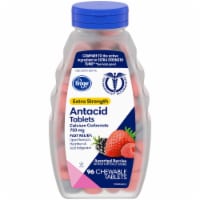 Kroger® Extra Strength Assorted Berry Flavor Antacid Chewable Tablets Perspective: Main
