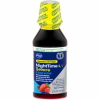 Kroger® Maximum Strength Berry Flavor NightTime Severe Cold & Flu Liquid