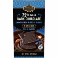 Private Selection® 72% Cacao Dark Chocolate Almond Blueberry Swiss Bar