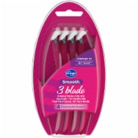 Kroger® Smooth 3-Blade Women's Disposable Razors