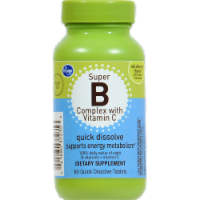 Kroger® Quick Dissolve B-Complex Tablets Perspective: Main