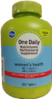 Kroger® One Daily Women's Health Multivitamin Tablets Perspective: Main