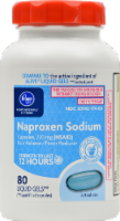 Kroger® Naproxen Sodium Pain Reliever/Fever Reducer Liquid Capsules Perspective: Main