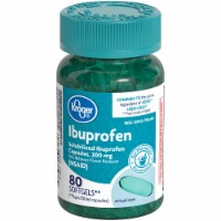 Kroger® Solubilized Ibuprofen 200mg Softgels Perspective: Main