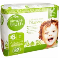 Simple Truth® Chlorine Free Diapers Size 6 (35+ lbs) Perspective: Main