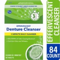 Kroger® Effervescent Dual Action Denture Cleanser Tablets