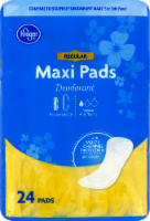 Kroger® Scented Regular Maxi Pads Perspective: Main