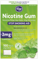 Kroger® Cool Mint Coated Nicotine Gum 2mg Perspective: Main
