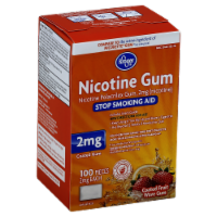 Kroger® Coated Fruit Wave Nicotine Gum 2mg Perspective: Main