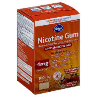 Kroger® Fruit Wave Coated Nicotine Gum 4mg Perspective: Main