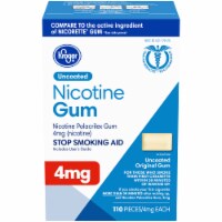 Kroger® Uncoated Original Nicotine Gum 4mg