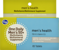 Kroger® One Daily Mens 50+ Multivitamin Tablets Perspective: Main
