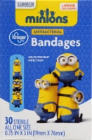 Kroger® Minions Antibacterial Bandages Perspective: Main
