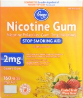 Kroger® Coated Fruit Wave Nicotine Gum 2mg Perspective: Main