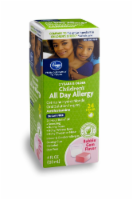 Kroger® Children's Cetirizine HCl 24 Hour Allergy Relief Sugar-Free Bubble Gum Flavor Liquid