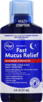 Kroger® Max Strength Multi-Symptom NightTime Cold And Flu Fast Mucus Relief Liquid Perspective: Main