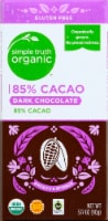 Simple Truth Organic™ 85% Cacao Fair Trade Dark Chocolate Bar
