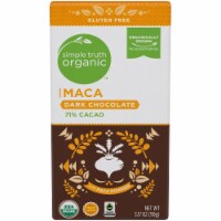 Simple Truth Organic™ Maca 71% Cacao Dark Chocolate Bar Perspective: Main