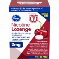 Kroger® Cherry Flavor Nicotine Lozenges 2mg Perspective: Main