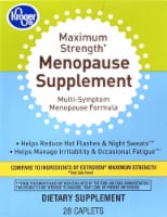 Kroger® Maximum Strength Menopause Supplement Caplets Perspective: Main