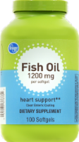 Kroger® Fish Oil Heart Support Softgels 1200mg Perspective: Main