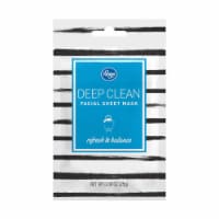 Kroger® Deep Clean Facial Sheet Mask Perspective: Main