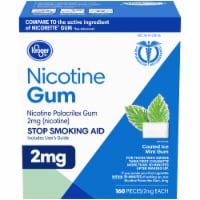 Kroger® Coated Ice Mint Nicotine Gum 2mg Perspective: Main