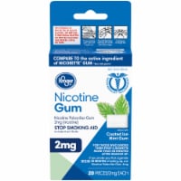 Kroger® Coated Ice Mint Nicotine Gum 2mg