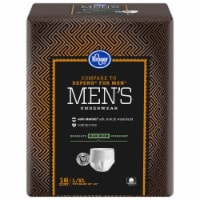 Veeda Men's Natural Incontinence Underwear, Maximum Absorbency