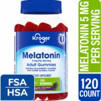 Kroger® Melatonin Gummies Blackberry 5mg Perspective: Main