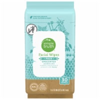 Simple Truth® For Sensitive Skin with Organic Aloe Glycerin + Honey Unscented Facial Wipes Perspective: Main