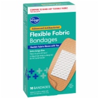Kroger® Advanced Antibacterial Extra Large Fabric Bandages