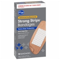 Kroger® Advanced Antibacterial Fabric Bandages Extra Large 1 3/4 in x 4 in