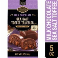 Private Selection® Milk Chocolate Sea Salt Toffee Truffles Perspective: Main