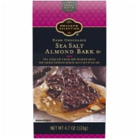 Private Selection® Dark Chocolate Sea Salt Almond Bark Perspective: Main