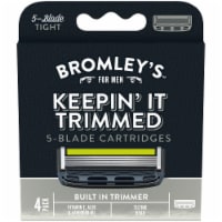 Bromley's™ For Men Keepin' It Trimmed 5-Blade Cartridges Perspective: Main