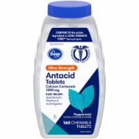 Kroger® Ultra Strength Peppermint Flavor Antacid Chewable Tablets