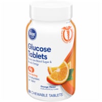 Kroger® Orange Flavored Glucose Chewable Tablets Perspective: Main
