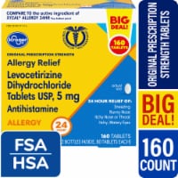 Kroger® Allergy Relief Levocetirizine 24 hr Tablets BIG Deal!