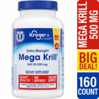 Kroger® Extra Strength MegaKrill® 500 mg BIG Deal!