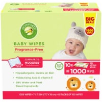 Comforts® Fragrance-Free Baby Wipes Flip-Top Packs Perspective: Main