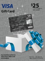 Visa $25 Gift Card ($3.95 activation fee)
