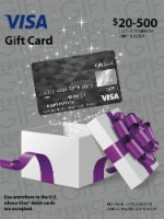 Visa $20-$500 Gift Card ($5.95 activation fee)
