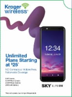 Kroger Wireless Sky Elite E55 Cell Phone
