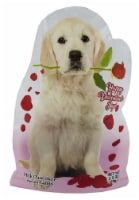 Palmer® Milk Chocolate Flavored Valentine Candy in Dog Shaped Gift Box Perspective: Main